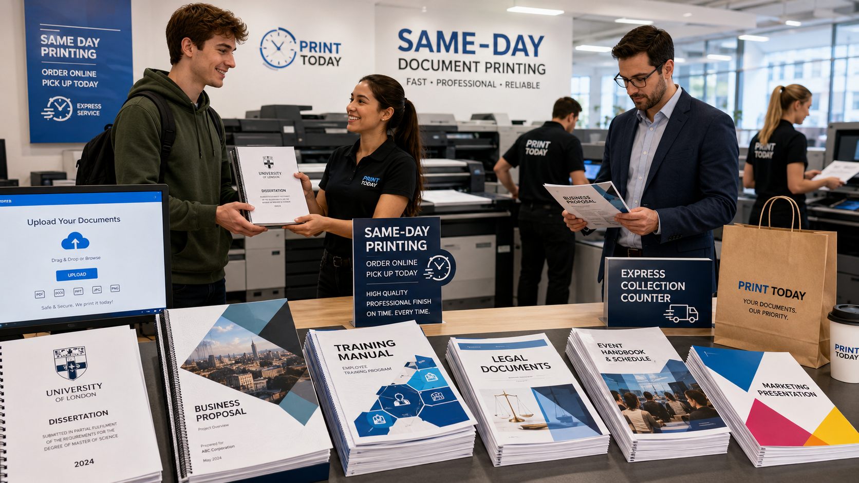 same day document printing same day document printing